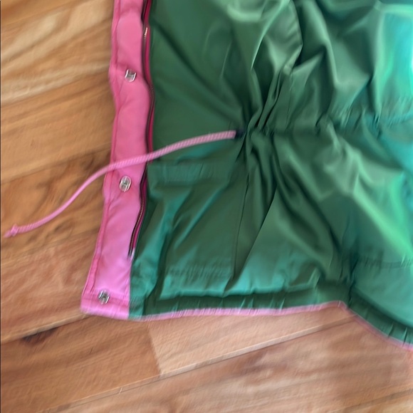 J. Crew Pink  and Green Puffer Vest - Picture 16 of 16